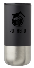 pothead BW 20 oz. PotHead Travel Mug w/straw